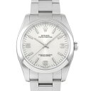 ロレックス ROLEX オイスターパーペチュアル 36 116000 シルバーアラビア文字盤 中古  ...