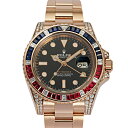 bNX ROLEX GMT}X^[II 126755SARU ubN/hbg  rv Y