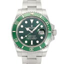 ロレックス ROLEX サブマリーナー デイト 116610LV グリーン/ドット文字盤 中古 腕時 ...