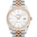 デイトジャスト 腕時計（メンズ） ロレックス ROLEX デイトジャスト 41 126331 シルバ―/バー文字盤 新品 腕時計 メンズ