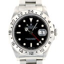 ロレックス ROLEX エクスプローラーII 16570 ブラック文字盤 中古 腕時計 メンズ