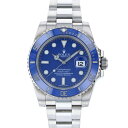 ロレックス ROLEX サブマリーナー デイト 116619LB ブルー/ドット文字盤 中古 腕時計 ...