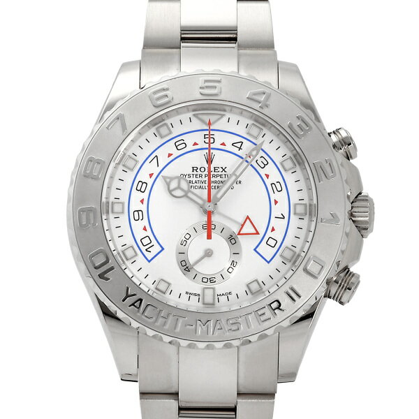 ロレックス ROLEX ヨットマスターII 116689 ホワイト/ベンツ針文字盤 中古 腕時計 メンズ