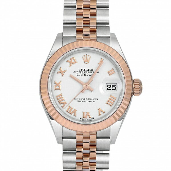 デイトジャスト ロレックス ROLEX デイトジャスト 28 279171 ホワイトローマ文字盤 新品 腕時計 レディース