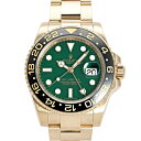 ロレックス ROLEX GMTマスターII 116718LN グリーン文字盤 中古 腕時計 メンズ