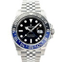 GMTマスター ロレックス ROLEX GMTマスターII 126710BLNR ブラック/ドット文字盤 未使用 腕時計 メンズ