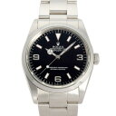 ロレックス ROLEX エクスプローラー 114270 ブラック文字盤 中古 腕時計 メンズ