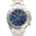 ロレックス ROLEX コスモグラフ デイトナ 116509 ブルー文字盤 中古 腕時計 メンズ