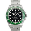 ロレックス ROLEX サブマリーナー デイト 126610LV ブラック/ドット文字盤 新品 腕時計 メンズ