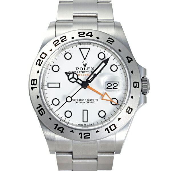 エクスプローラー ロレックス ROLEX エクスプローラーII 226570 ホワイト文字盤 新品 腕時計 メンズ