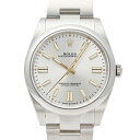 オイスター 腕時計（メンズ） ロレックス ROLEX オイスターパーペチュアル 41 124300 シルバー文字盤 新品 腕時計 メンズ