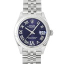 ロレックス ROLEX デイトジャスト 31 278274 オーベルジーヌ/(VIダイヤ)文字盤 新品 腕時計 男女兼用