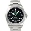 エアキング 腕時計（メンズ） ロレックス ROLEX エアキング 126900 ブラック文字盤 新品 腕時計 メンズ