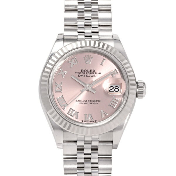 デイトジャスト ロレックス ROLEX デイトジャスト 279174 ピンク/ローマ文字盤 新品 腕時計 レディース