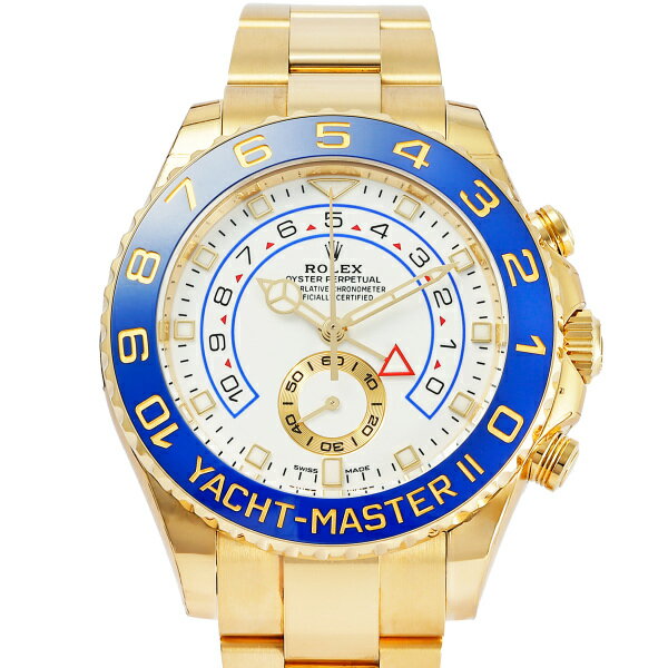 ロレックス ROLEX ヨットマスターII 116688 ホワイト/ベンツ針文字盤 新品 腕時計 メンズ