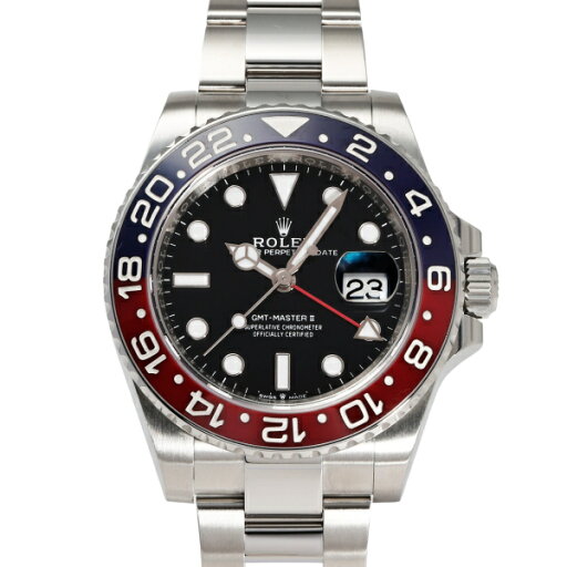 ロレックス ROLEX GMTマスターII 126710BLRO ブラック文字盤 中古 腕時計 メンズ ロレックス ROLEX GMTマスターII 126710BLRO ブラック文字盤 中古 腕時計 メンズ