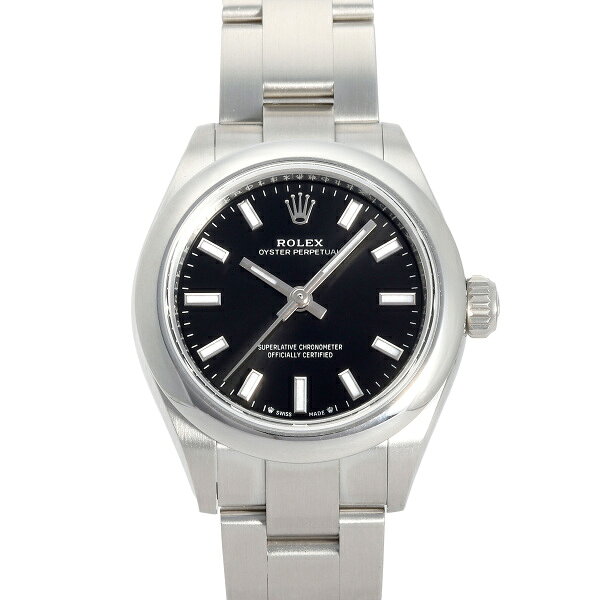 ロレックス ROLEX オイスターパーペチュアル 28 276200 ブライトブラック文字盤 新品 腕時計 レディースのサムネイル
