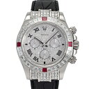 ロレックス ROLEX コスモグラフ デイトナ 116599 4RU ZER ダイヤ/シルバー/ローマ文字盤 中古 腕時計 メンズ