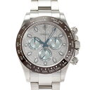 ロレックス ROLEX コスモグラフ デイトナ パヴェダイヤ 116506 ダイヤ/アイスブルー文字盤 中古 腕時計 メンズ