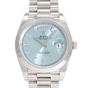 ロレックス ROLEX デイデイト 40 228206A アイスブルー文字盤 中古 腕時計 メンズ