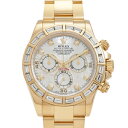 ロレックス ROLEX コスモグラフ デイトナ 116568BR ホワイト/8PD文字盤 中古 腕時計 メンズ
