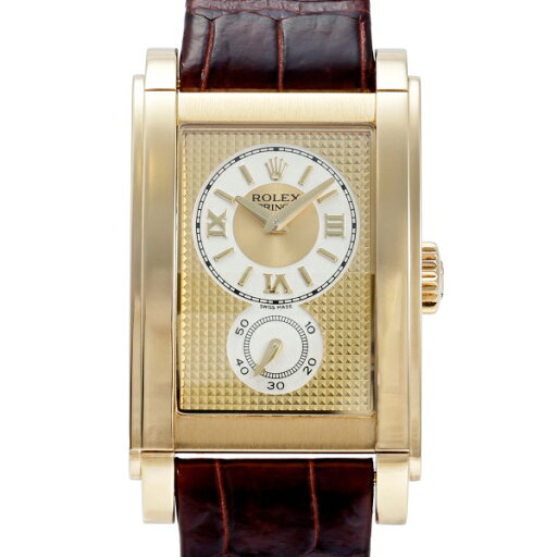 ロレックス ROLEX チェリーニ プリンス 5440/8 シャンパン文字盤 中古 腕時計 メンズ ロレックス ROLEX チェリーニ プリンス 5440/8 シャンパン文字盤 中古 腕時計 メンズ