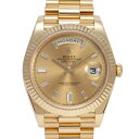 ロレックス ROLEX デイデイト 40 228238A シャンパン文字盤 中古 腕時計 メンズ