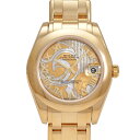 ロレックス ROLEX デイトジャスト 34 ゴールダストドリーム 81208NR ホワイトローマ文字盤 中古 腕時計 男女兼用