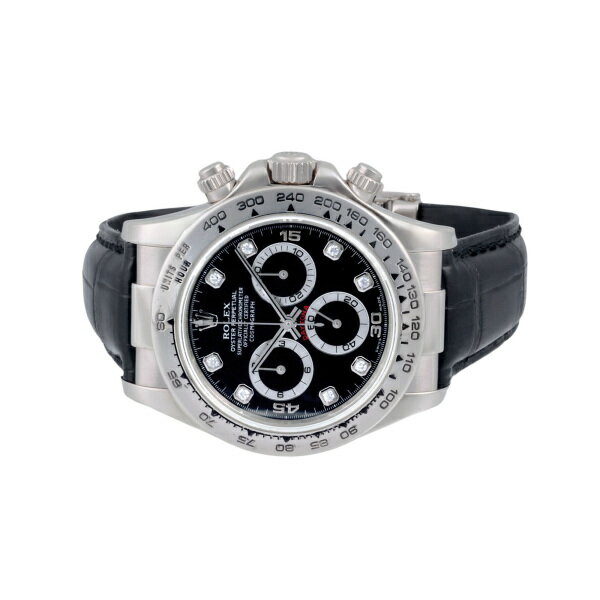 ロレックス ROLEX コスモグラフ デイトナ 116519G ブラック/8PD文字盤 中古 腕時計 メンズ