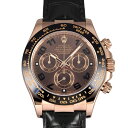 ロレックス ROLEX コスモグラフ デイトナ 116515LN チョコレート/アラビア文字盤 中古 腕時計 メンズ