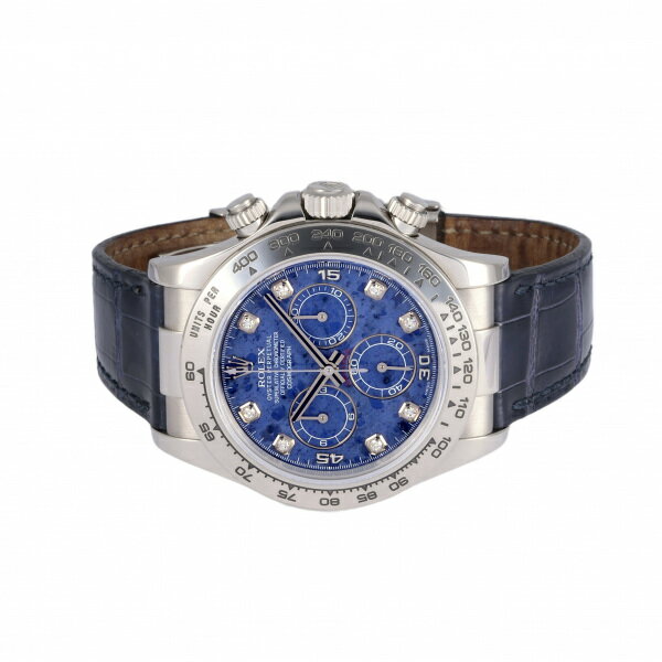 ロレックス ROLEX コスモグラフ デイトナ 116519G ブルー/8PD文字盤 中古 腕時計 メンズ