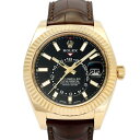 ロレックス ROLEX スカイドゥエラー 326138 ブラック文字盤 中古 腕時計 メンズ(2)