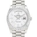 ロレックス ROLEX デイデイト 40 228396TBR シルバー文字盤 中古 腕時計 メンズ