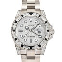 ロレックス ROLEX GMTマスターII 116759SANR 全面ダイヤ文字盤 中古 腕時計 メンズ