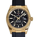ロレックス ROLEX スカイドゥエラー 336238 ブライトブラック文字盤 中古 腕時計 メンズ