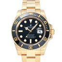 ロレックス ROLEX サブマリーナー デイト 116618LN ブラック/ドット文字盤 中古 腕時計 メンズ(2)