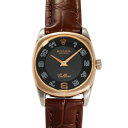 ロレックス ROLEX チェリーニ 6229/9 ブラック/アラビア文字盤 中古 腕時計 レディース(2)