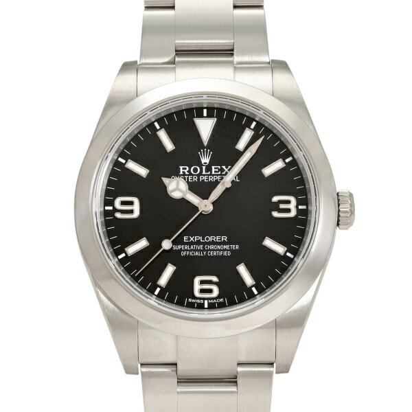 ロレックス ROLEX エクスプローラー 214270 ブラック文字盤 中古 腕時計 メンズ