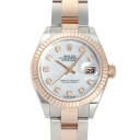 ロレックス ROLEX デイトジャスト 28 279171NG ホワイト文字盤 新品 腕時計 レディース(2)
