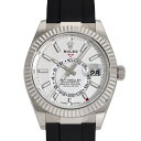 ロレックス ROLEX スカイドゥエラー 336239 ホワイト/バー文字盤 新品 腕時計 メンズ
