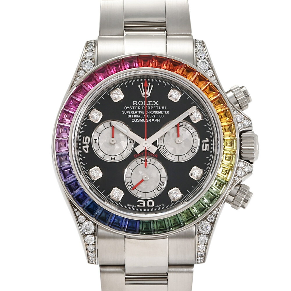 ロレックス ROLEX コスモグラフ デイトナ 116599RBOW ブラック/シルバー/8PD文字盤 中古 腕時計 メンズ