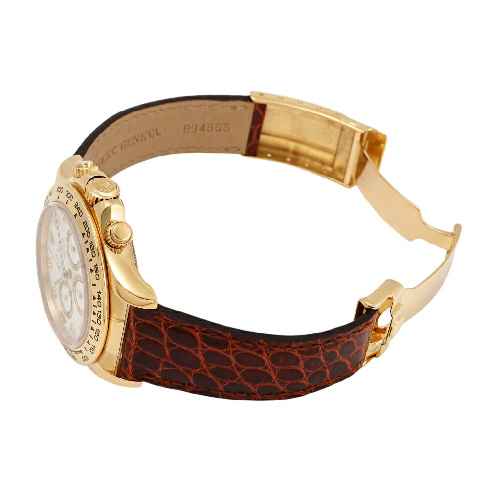 ロレックス ROLEX コスモグラフ デイトナ 16518G ホワイト/8PD文字盤 中古 腕時計 メンズ