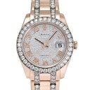 ロレックス ROLEX デイトジャスト パールマスター 39 86285 ダイヤ/シルバー/ローマ文字盤 中古 腕時計 メンズ
