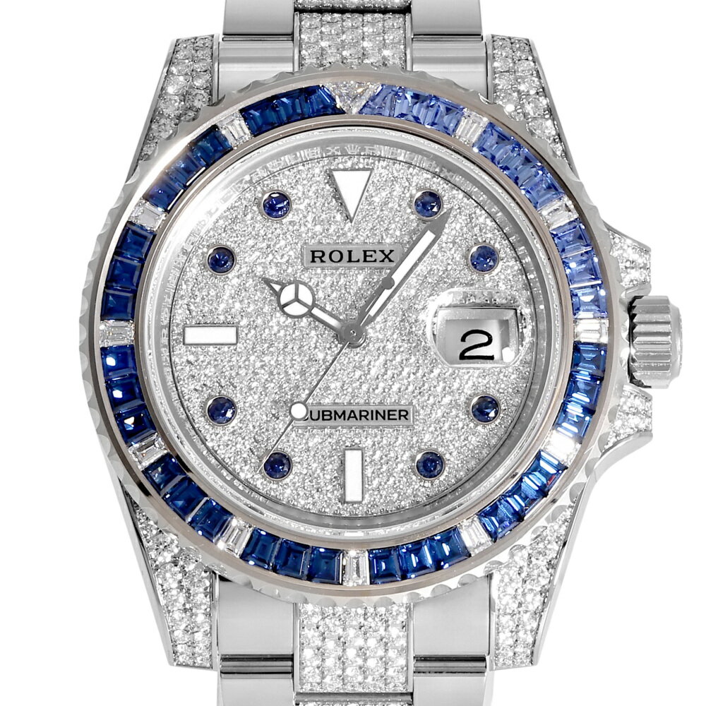 ロレックス ROLEX サブマリーナー デイト 116659SABR ダイヤ/シルバー/8PS文字盤 中古 腕時計 メンズ