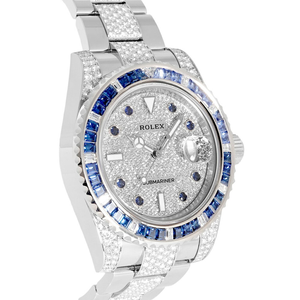 ロレックス ROLEX サブマリーナー デイト 116659SABR ダイヤ/シルバー/8PS文字盤 中古 腕時計 メンズ