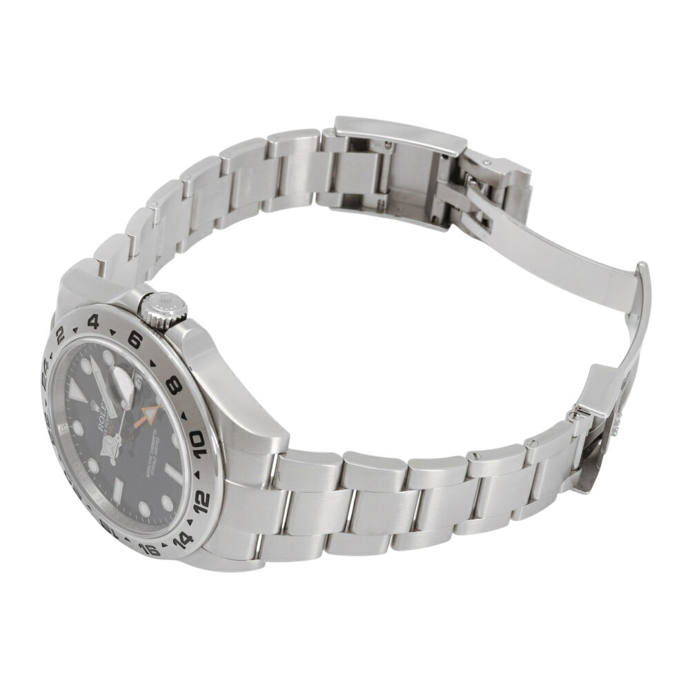 ロレックス ROLEX エクスプローラーII 216570 ブラック文字盤 中古 腕時計 メンズ