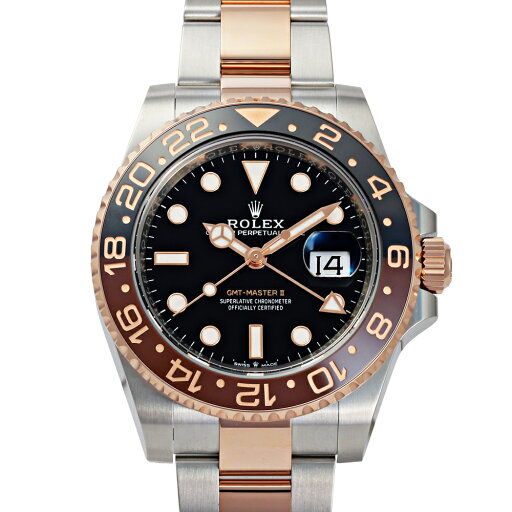 ロレックス ROLEX GMTマスターII 126711CHNR ブラック/ドット文字盤 新品 腕時計 メンズ ロレックス ROLEX GMTマスターII 126711CHNR ブラック/ドット文字盤 新品 腕時計 メンズ
