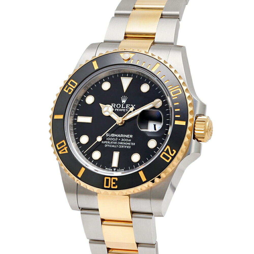 ロレックス ROLEX サブマリーナー デイト 126613LN ブラック/ドット文字盤 新品 腕時計 メンズ