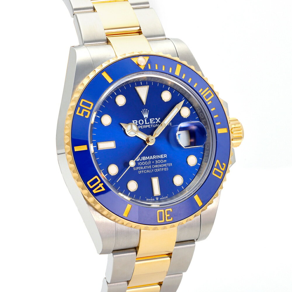 ロレックス ROLEX サブマリーナー デイト 126613LB ブルー/ドット文字盤 新品 腕時計 メンズ