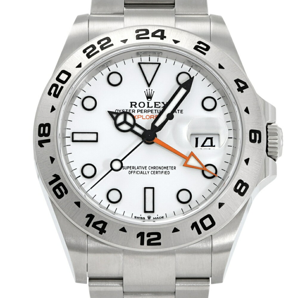 ロレックス ROLEX エクスプローラーII 226570 ホワイト文字盤 新品 腕時計 メンズ